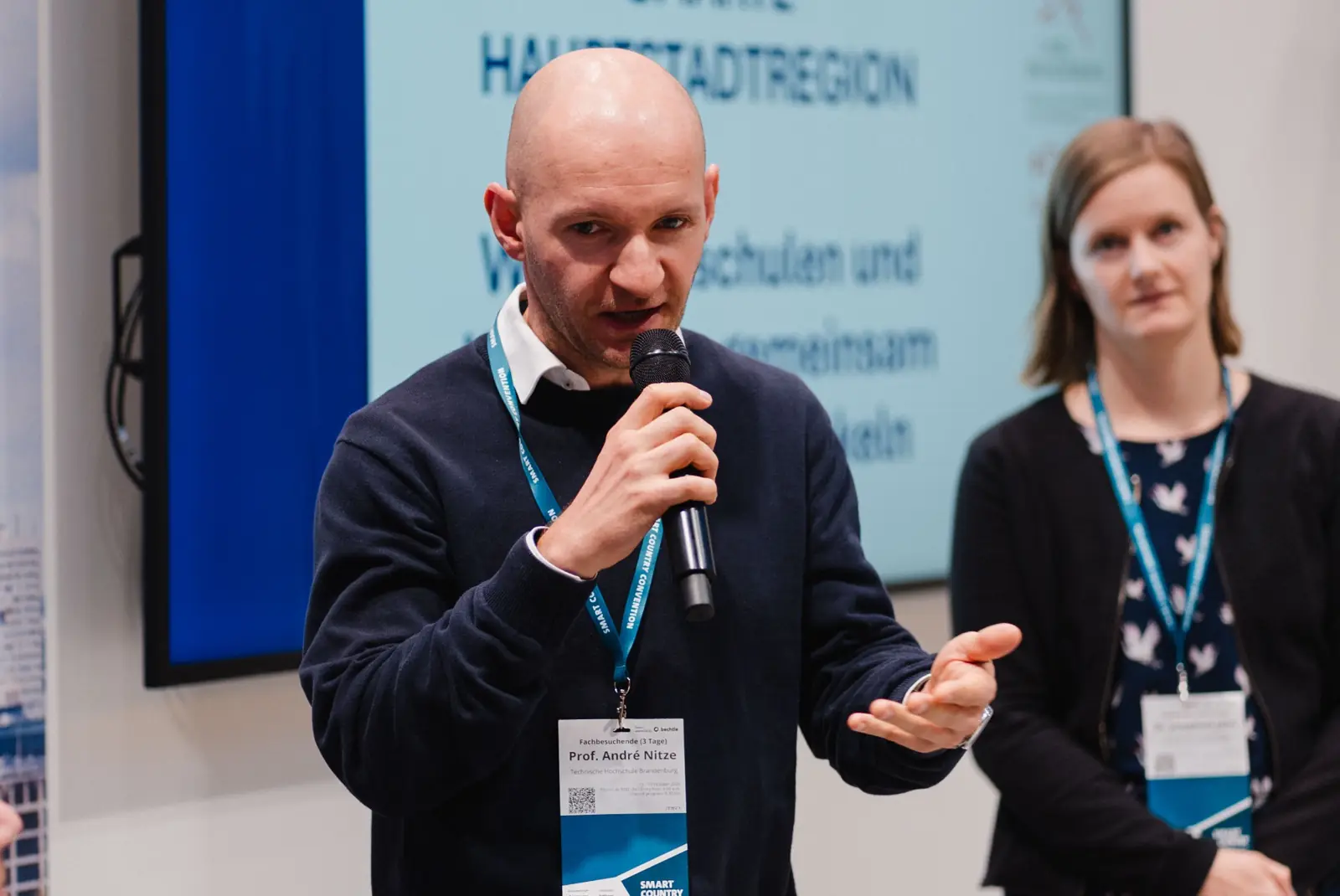 André Nitze im Gespräch über kommunale Digitalisierung auf der SCCON 2026