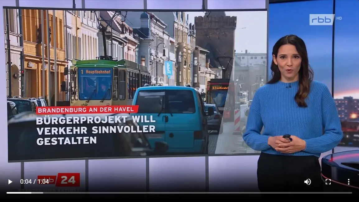 Digitale Verkehrszählung in Brandenburg an der Havel
